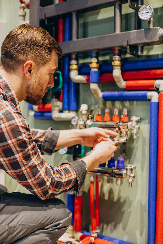 young-engineer-adjusting-autonomous-heating Inštalatér